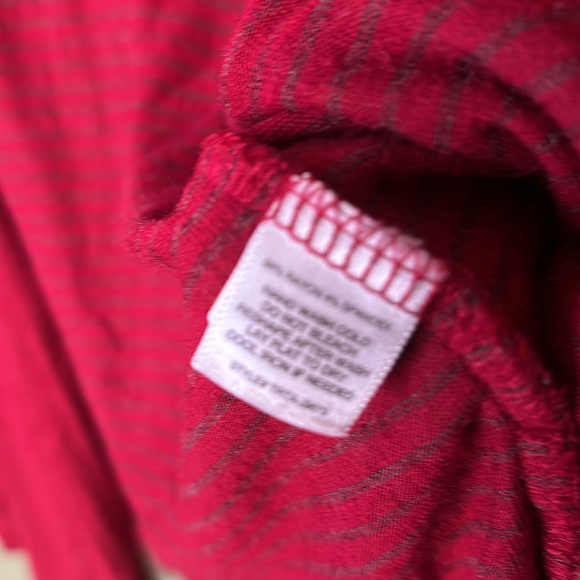 Women’s sz S oversized open front red business casual light cardigan sweater - Picture 6 of 7